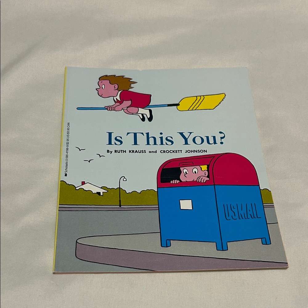 Bundle 2/$30! Is This You? By Ruth Krauss, Crockett Johnson, Scholastic